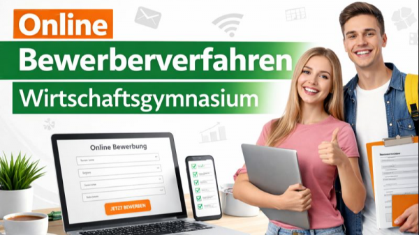 Jetzt für das Wirtschaftsgymnasium bewerben