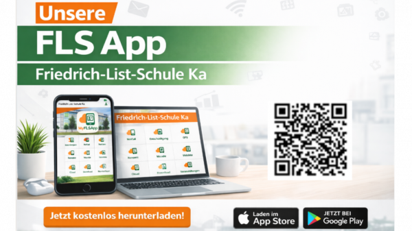 Hol dir die FLS App und folge uns auf Instagram